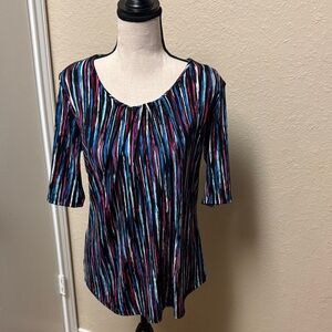 Alex Marie - Multicolor Striped Women's Top